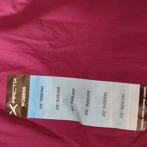 NWT Arctix 3X Plum Purple Convertible Trail Pant 29" Inseam - Picture 5 of 16